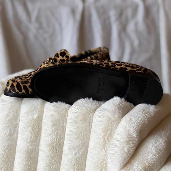 Roberto Cavalli Leopard Print Loafers - Picture 4 of 5